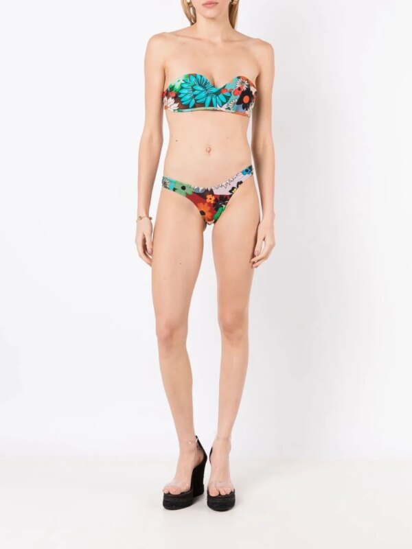 Amir Slama Bandeau bikini - Veelkleurig