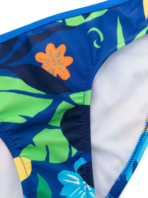 POLO RALPH LAUREN KIDS Bikini met bloemenprint - Blauw
