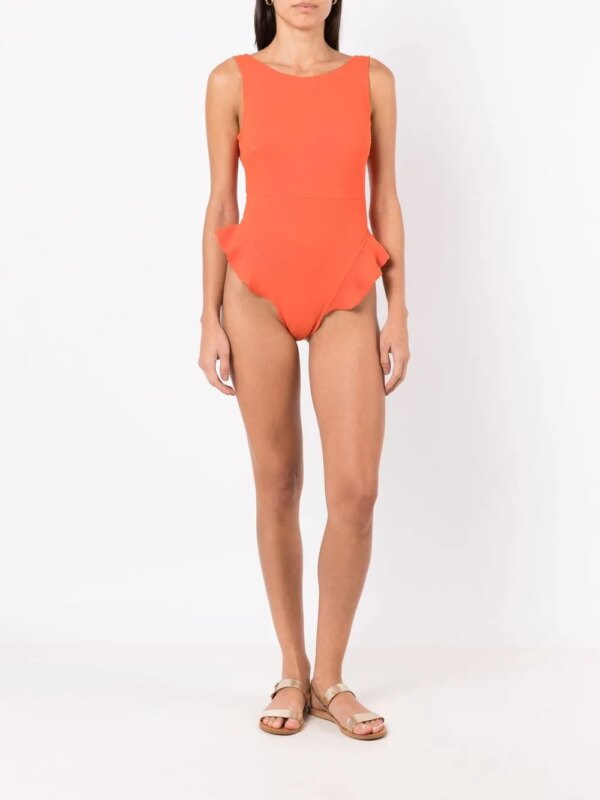 Clube Bossa High waist badpak - Oranje