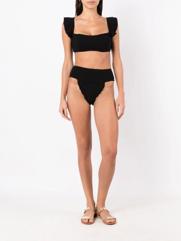 Clube Bossa High waist bikinislip - Zwart