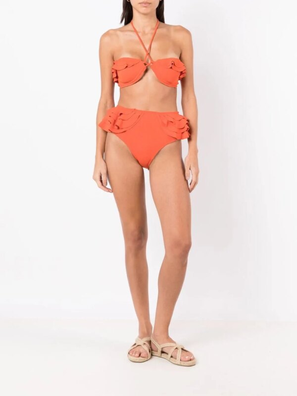 Clube Bossa High waist bikinislip - Oranje