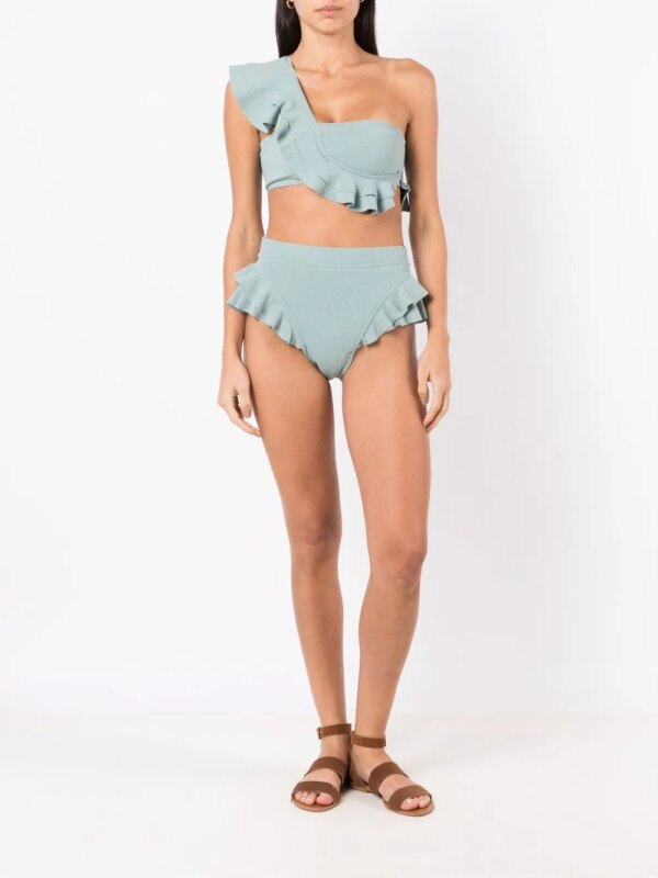 Clube Bossa Asymmetrische bikinitop - Blauw