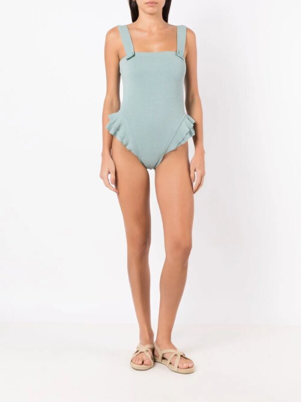 Clube Bossa Badpak met print - Blauw