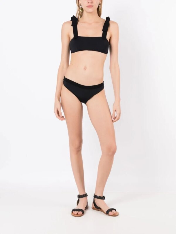 Clube Bossa Bikinitop met textuur - Zwart