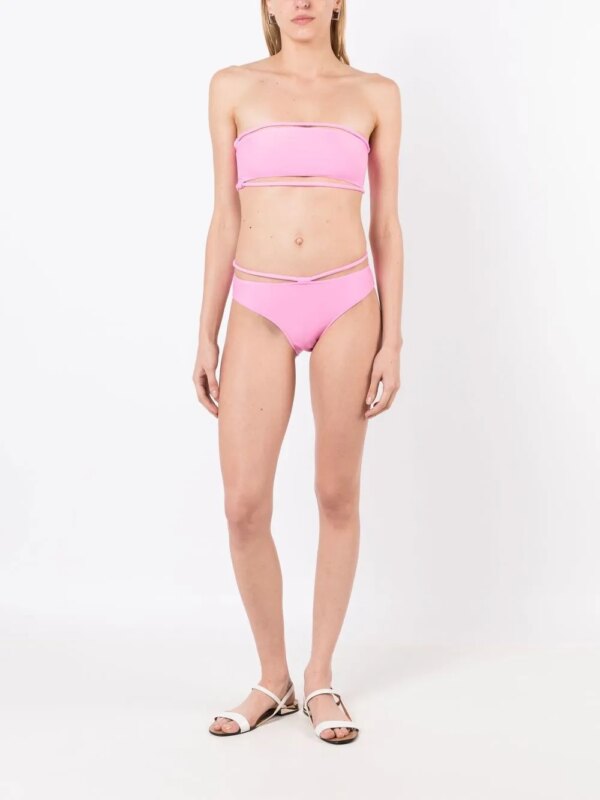 Gloria Coelho Bikinislip met tailleband - Roze