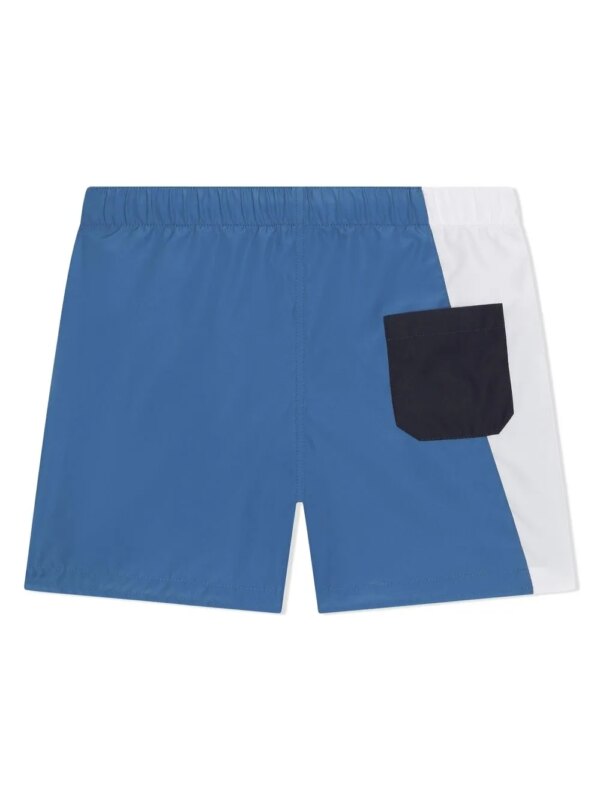 Dolce & Gabbana Kids Zwembroek met logo - Blauw