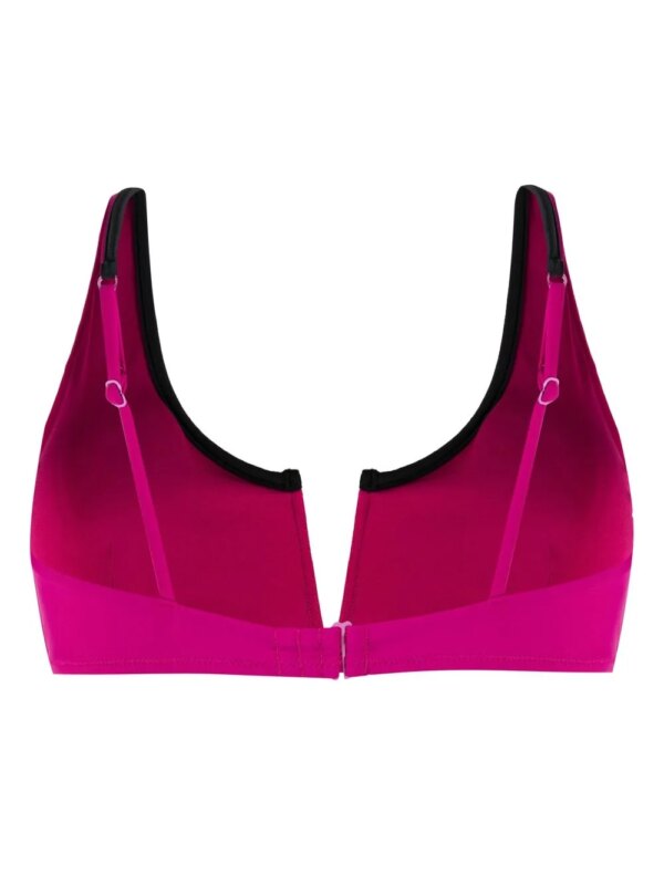 Karl Lagerfeld Bandeau bikinitop - Paars