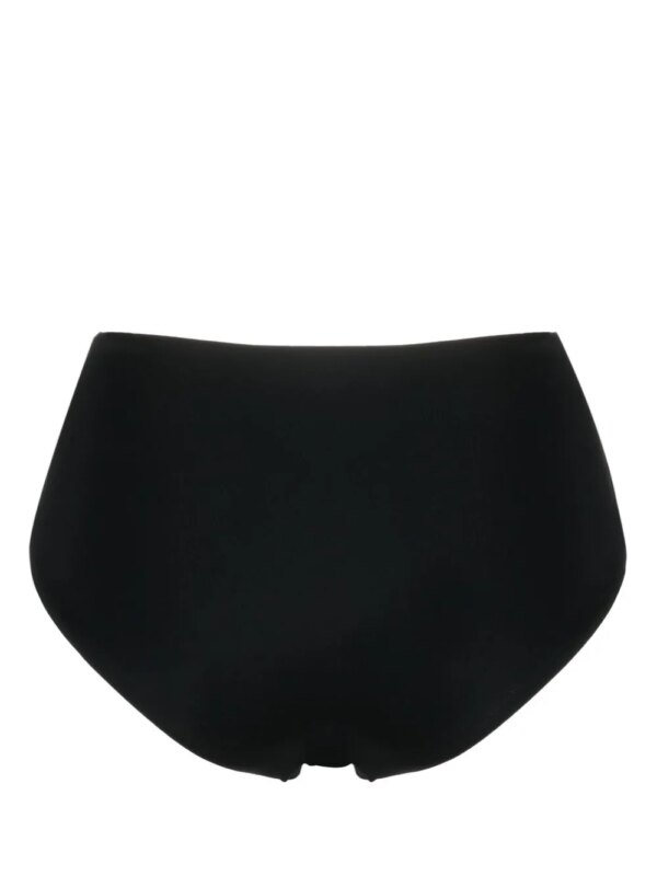 Christopher Esber Bikinislip verfraaid met ring - Zwart