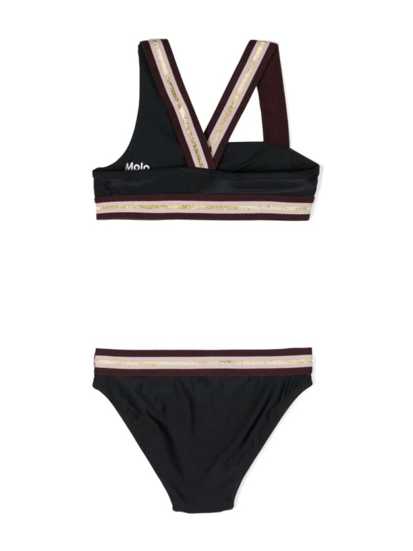 Molo Asymmetrische bikini - Zwart