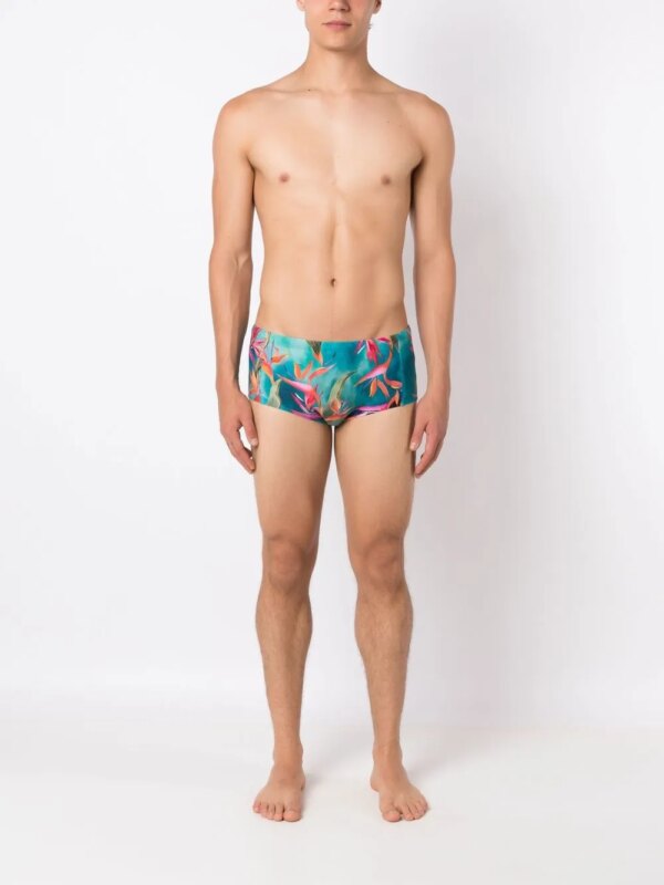 Lygia & Nanny Zwembroek met print - Blauw