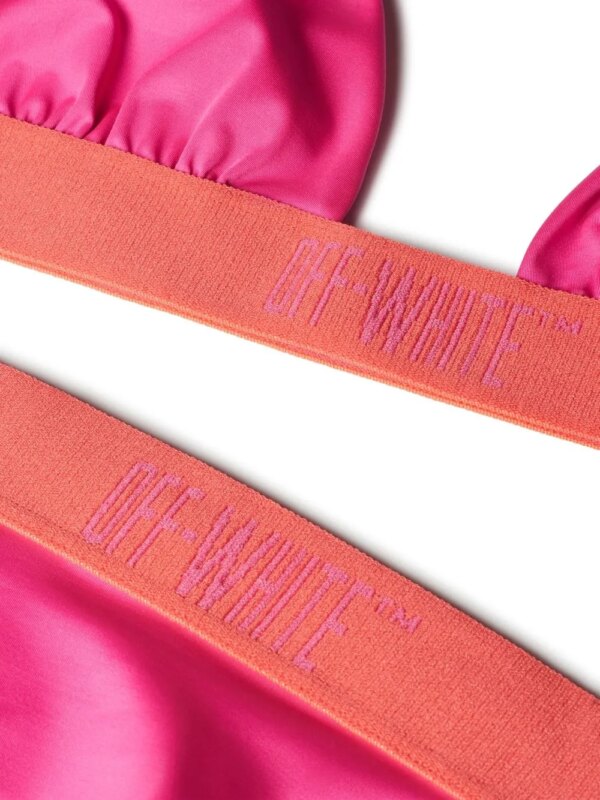 Off-White Tweekleurige bikini - Roze