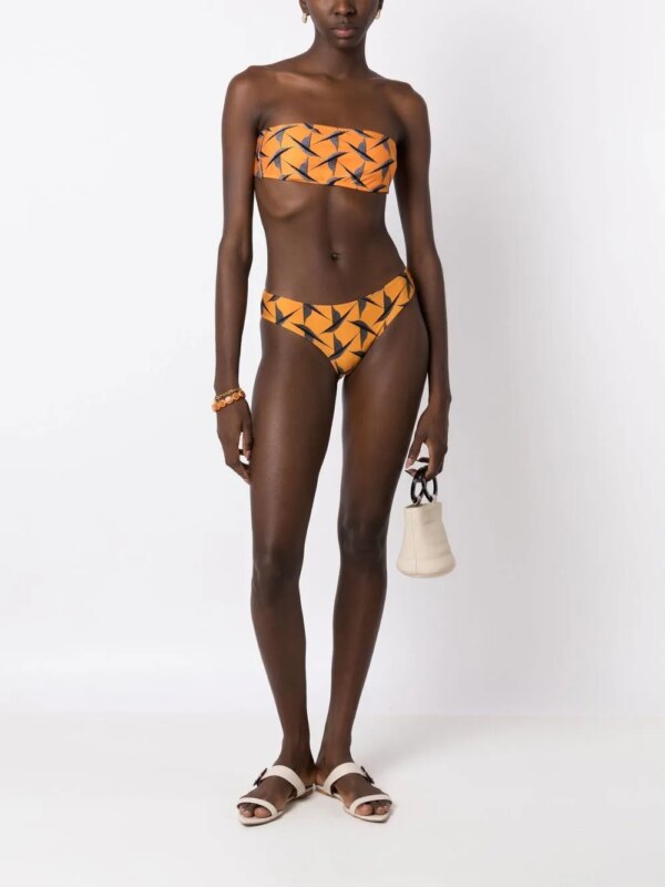 Lygia & Nanny Bustier bikinitop - Oranje