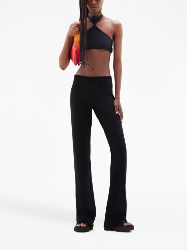 Courrèges Bikinitop met gedraaid detail - Zwart