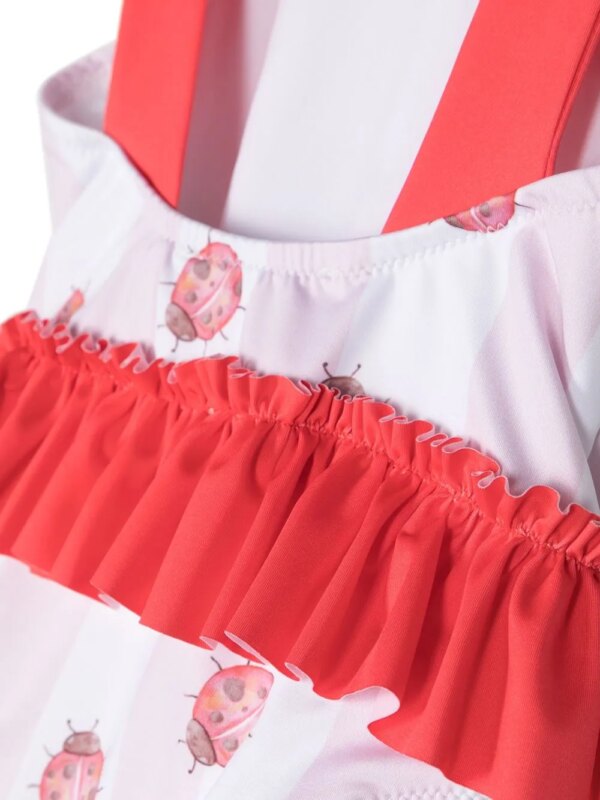 Patachou Badpak met lieveheersbeestje print - Roze