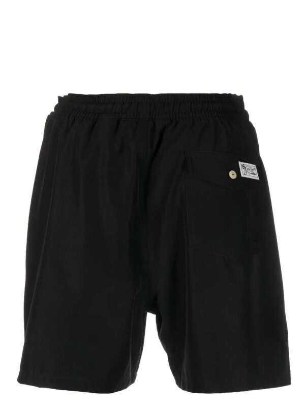 Polo Ralph Lauren Zwembroek met trekkoordtaille - Zwart