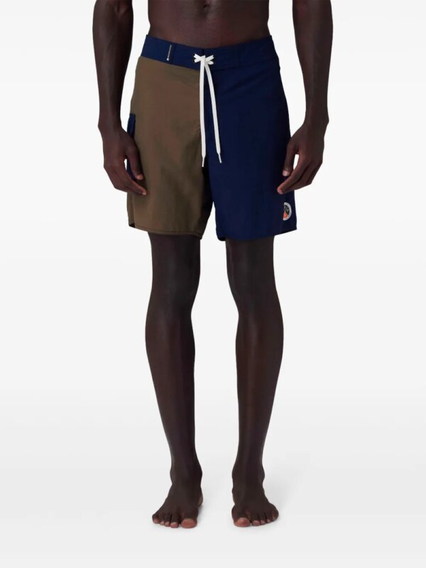 Osklen Tweekleurige zwembroek - Bruin