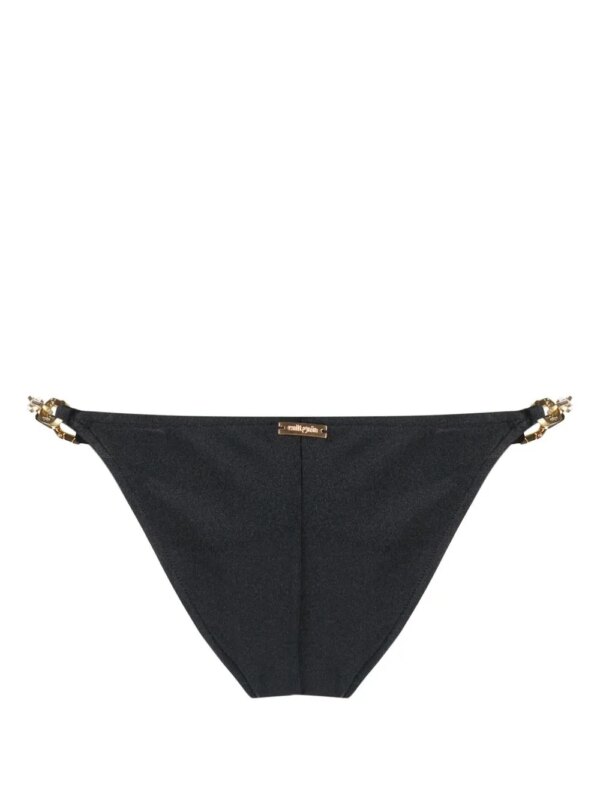 Cult Gaia Bikinislip met kettingdetail - Zwart