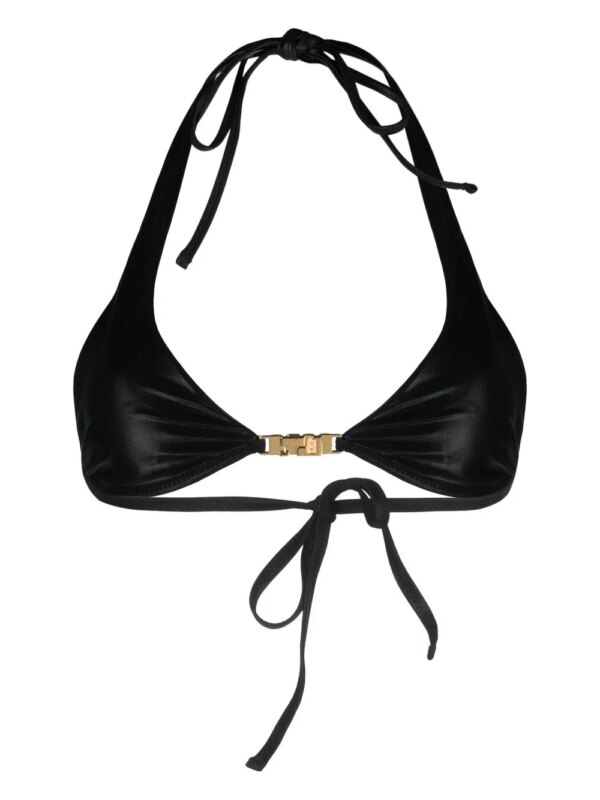 GCDS Bikini met halternek - Zwart