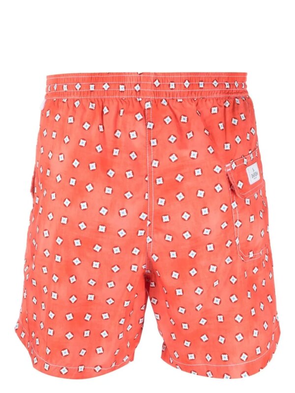 Barba Zwembroek met print - Rood