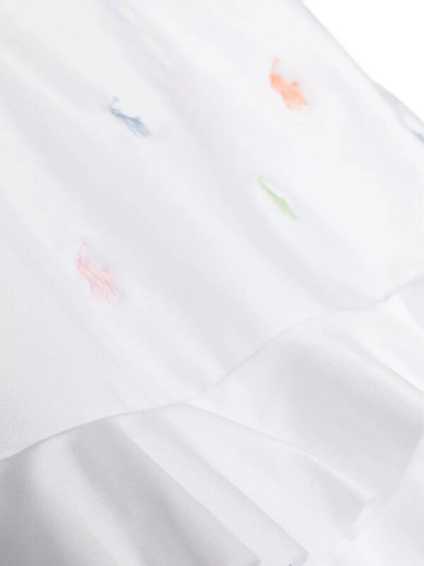 POLO RALPH LAUREN KIDS Badpak met geborduurd logo - Wit