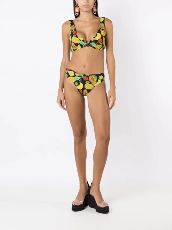 Amir Slama Bikini met print - Veelkleurig