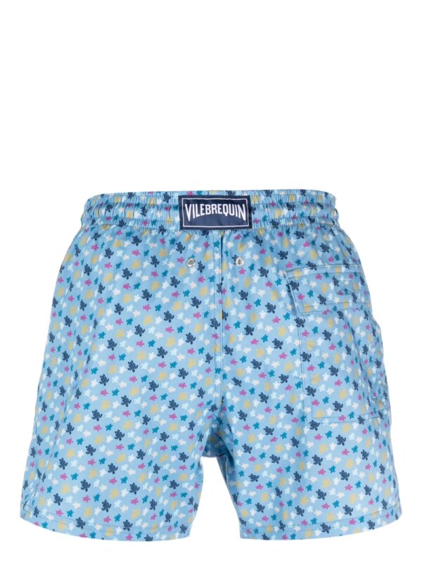 Vilebrequin Zwembroek met print - Blauw