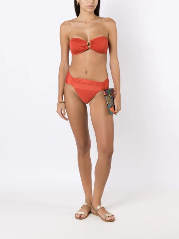 Lygia & Nanny Gesmockte bikinitop - Oranje