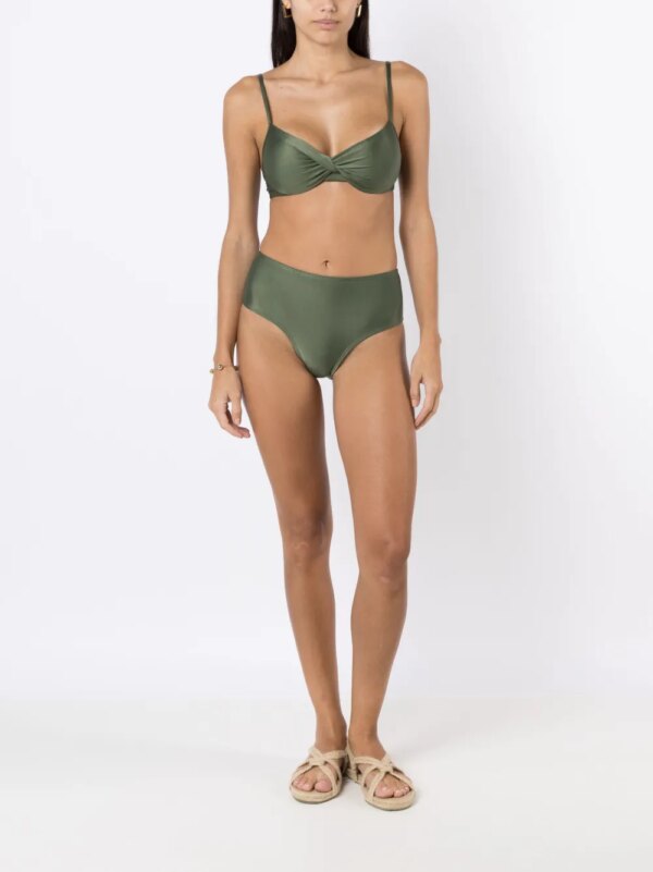 Lygia & Nanny Gedraaide bikini - Groen
