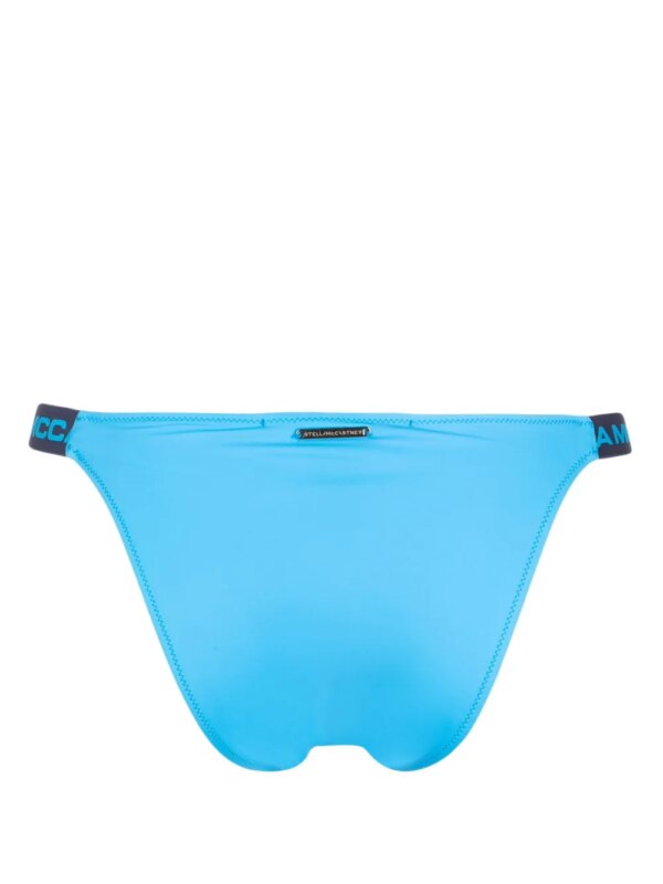 Stella McCartney Bikinislip met logo - Blauw