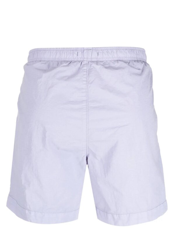 C.P. Company Shorts met logopatch - Paars
