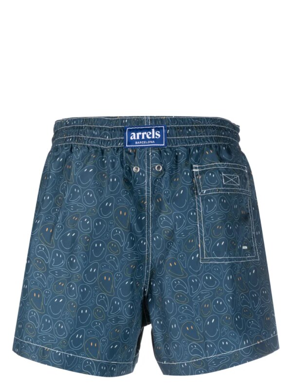 Arrels Barcelona Zwembroek met print - Blauw