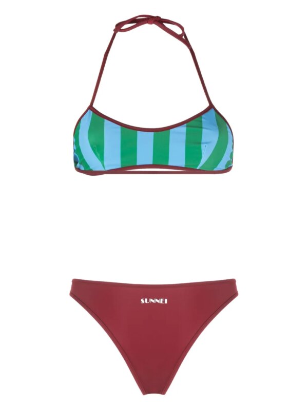 Sunnei Omkeerbare bikini - Rood
