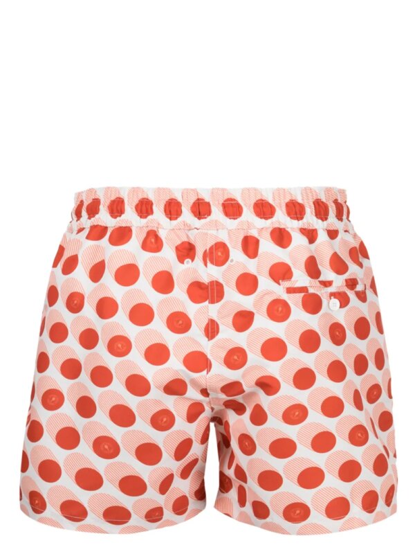 Frescobol Carioca Zwembroek met stippen - Oranje