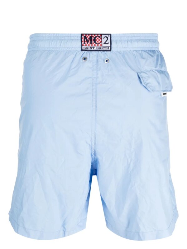 MC2 Saint Barth Zwembroek met trekkoord - Blauw