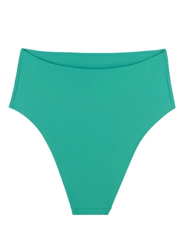 Sporty & Rich Bikinislip met logoprint - Groen