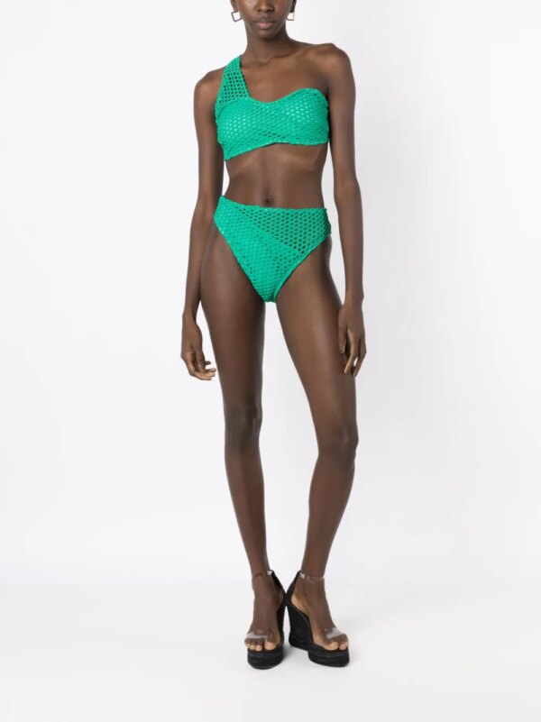 Amir Slama Asymmetrische bikini - Groen