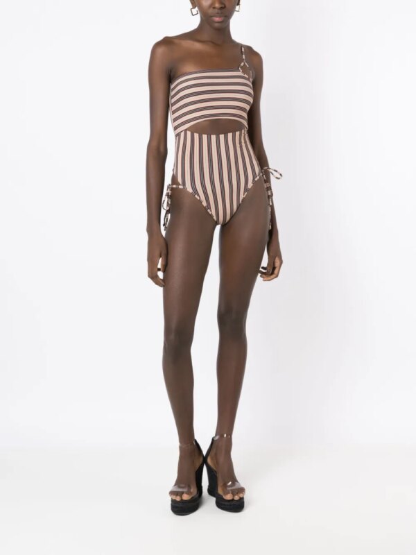 Amir Slama Asymmetrisch badpak - Veelkleurig