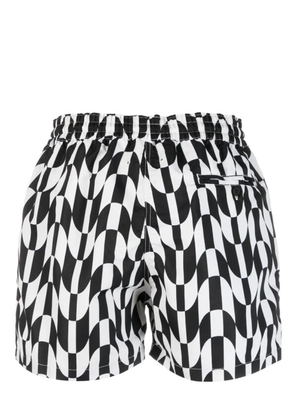 Frescobol Carioca Zwembroek met print - Zwart