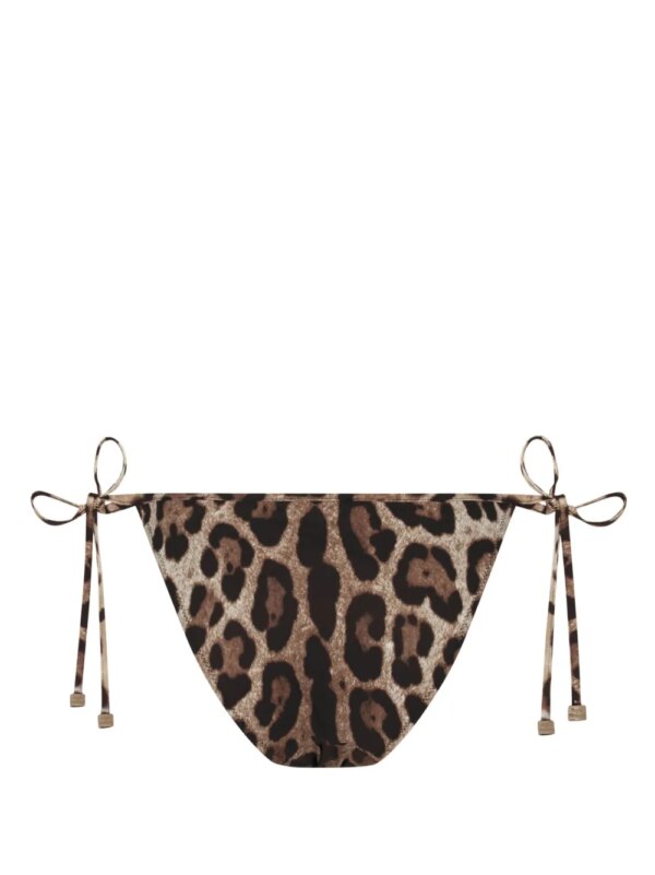 Dolce & Gabbana Bikinislip met luipaardprint - Bruin
