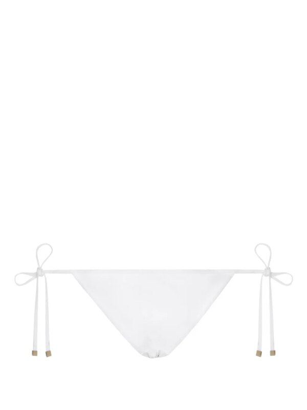 Dolce & Gabbana Bikinislip met logoband - Wit