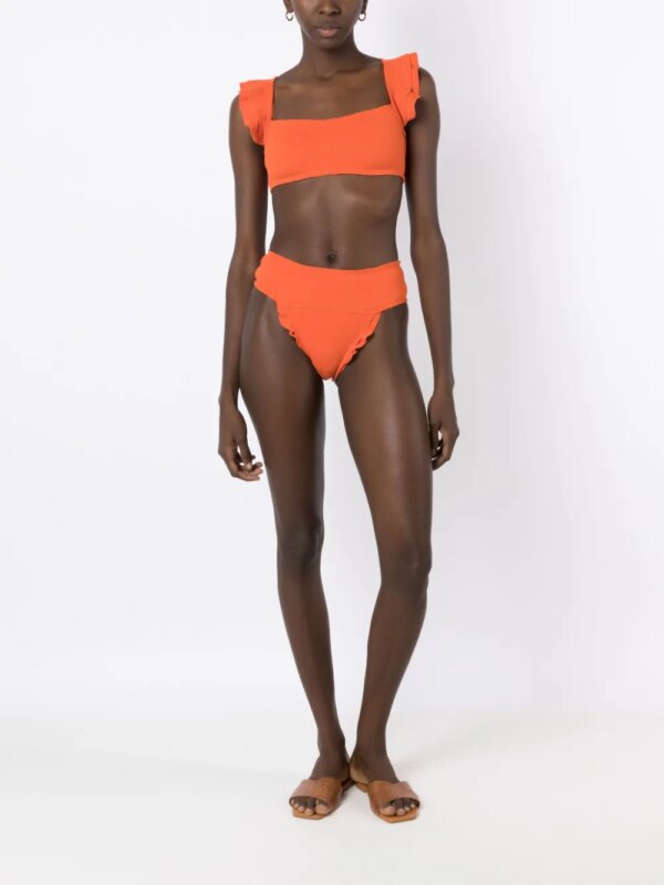 Clube Bossa Bikinislip met print - Oranje