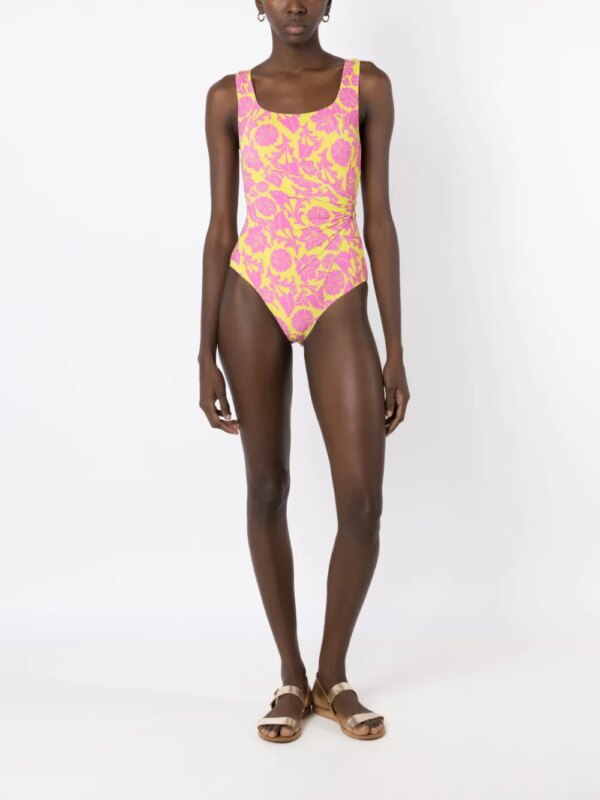 Clube Bossa Badpak met bloemenprint - Roze