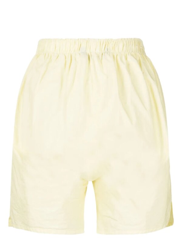 FOO AND FOO Shorts met logopatch - Wit