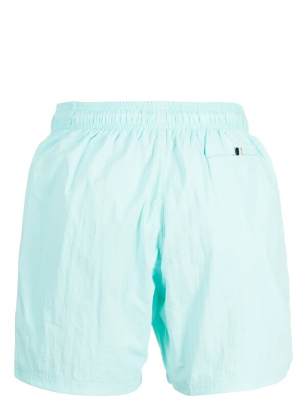 BOSS Zwembroek met octopusprint - Blauw