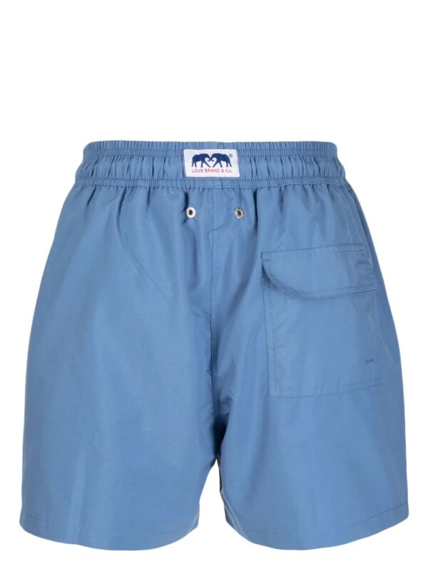 LOVE BRAND & Co. Zwembroek met trekkoord - Blauw