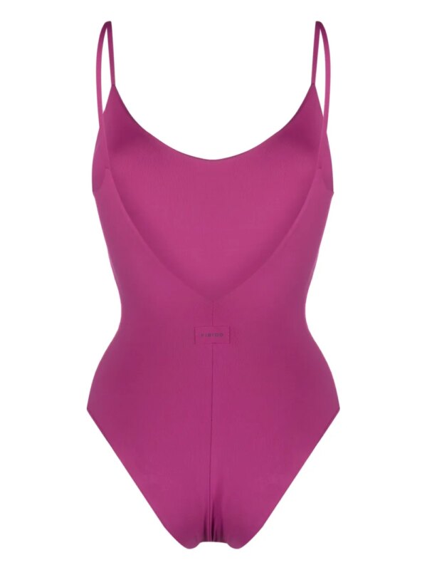 Fisico Badpak met ruche - Paars