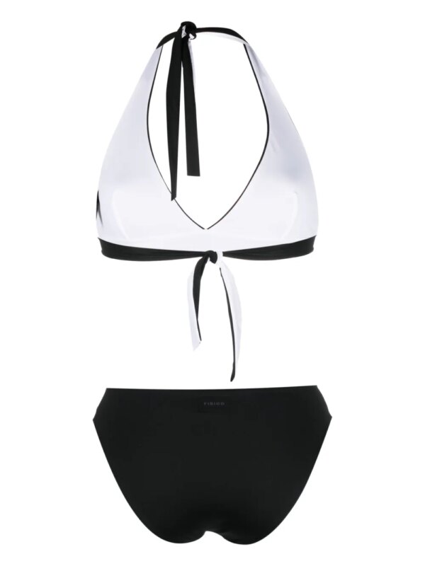 Fisico Bikini met halternek - Zwart