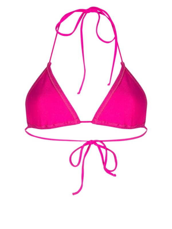 MC2 Saint Barth Gekreukte bikinitop - Roze