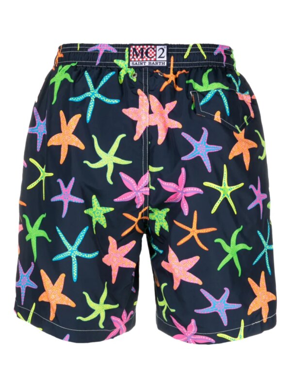 MC2 Saint Barth Zwembroek met trekkoord - Blauw