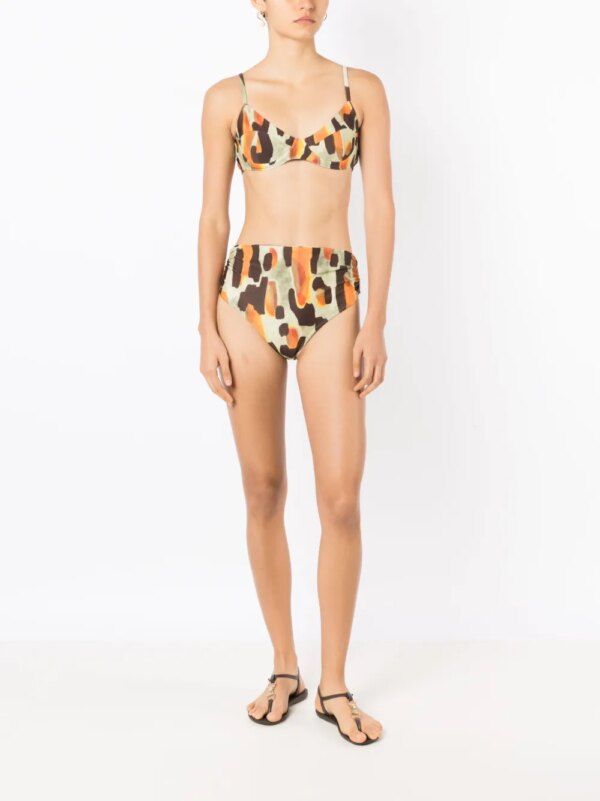 Lenny Niemeyer Fijngeribbelde bikinitop - Veelkleurig